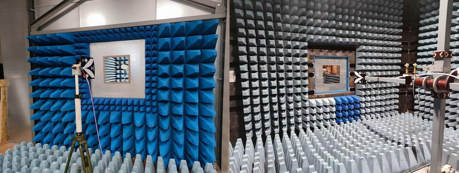Baseline reference measurement in vertical polarization for textile shielding test